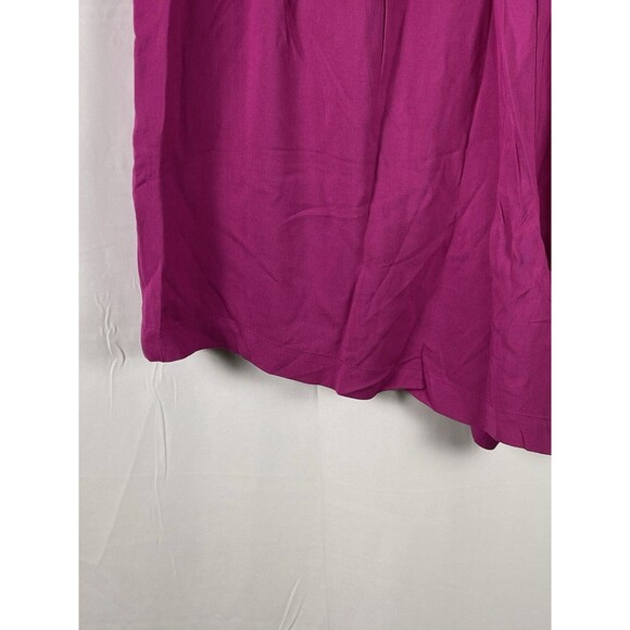Wild fox Women’s Pink Rayon Shorts Sz M Pull On 5” Inseam Stretch Flat Front - Picture 10 of 13